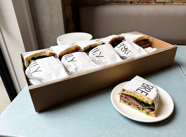 Mixed sourdough sandwich box