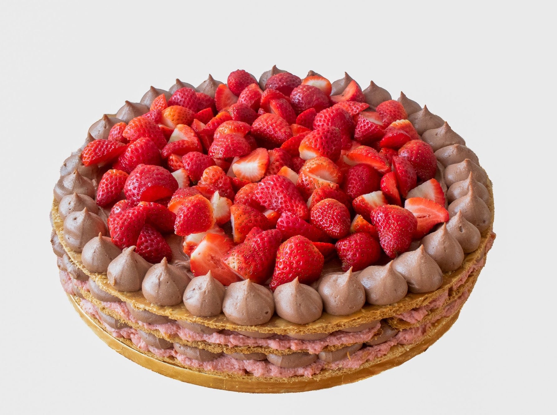 Chocolate mille-feuille cake (16 inch)