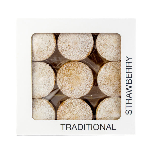 Traditional strawberry mince pies