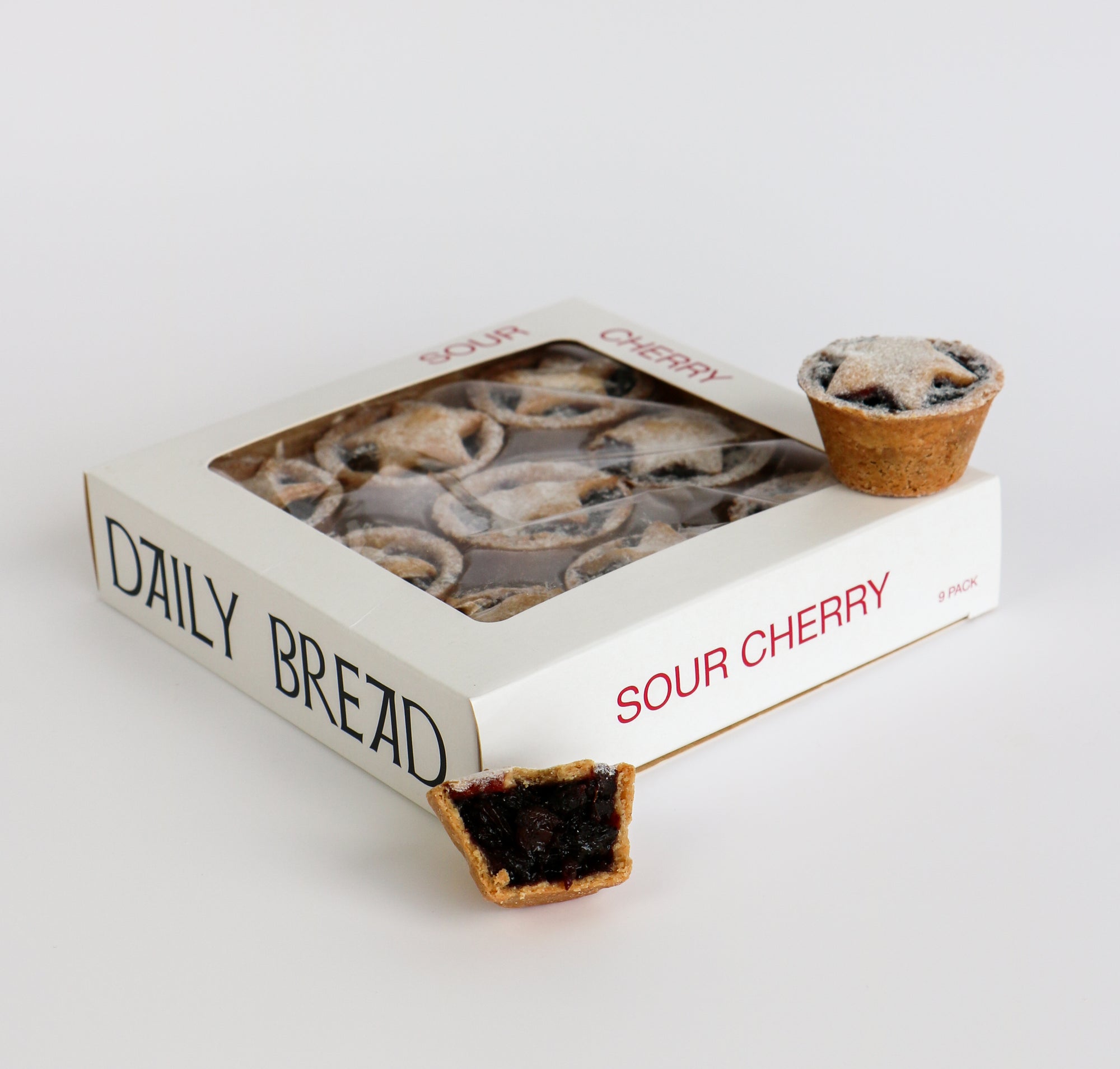 Sour cherry fruit mince pies