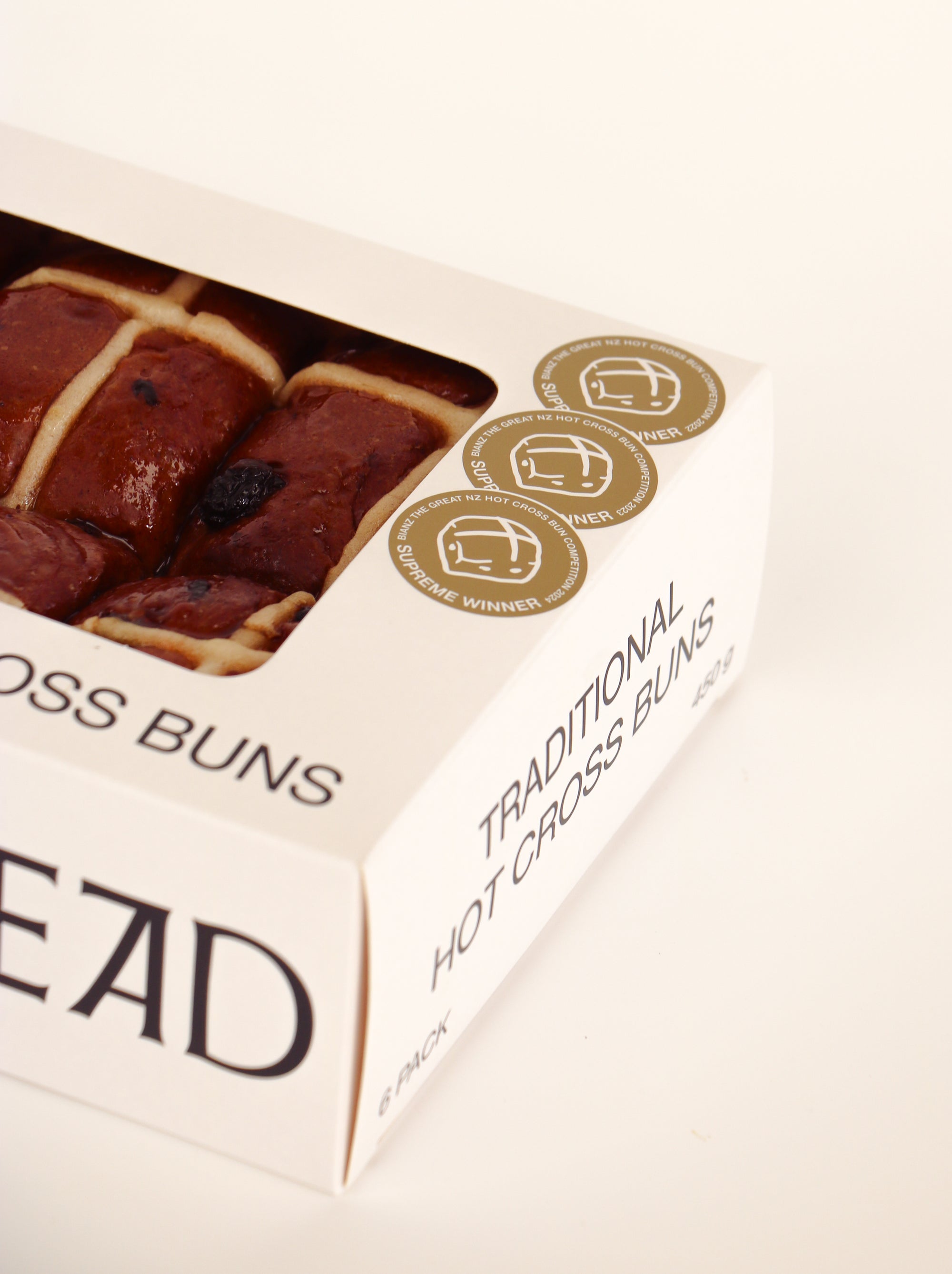 Hot cross buns — 6 pack