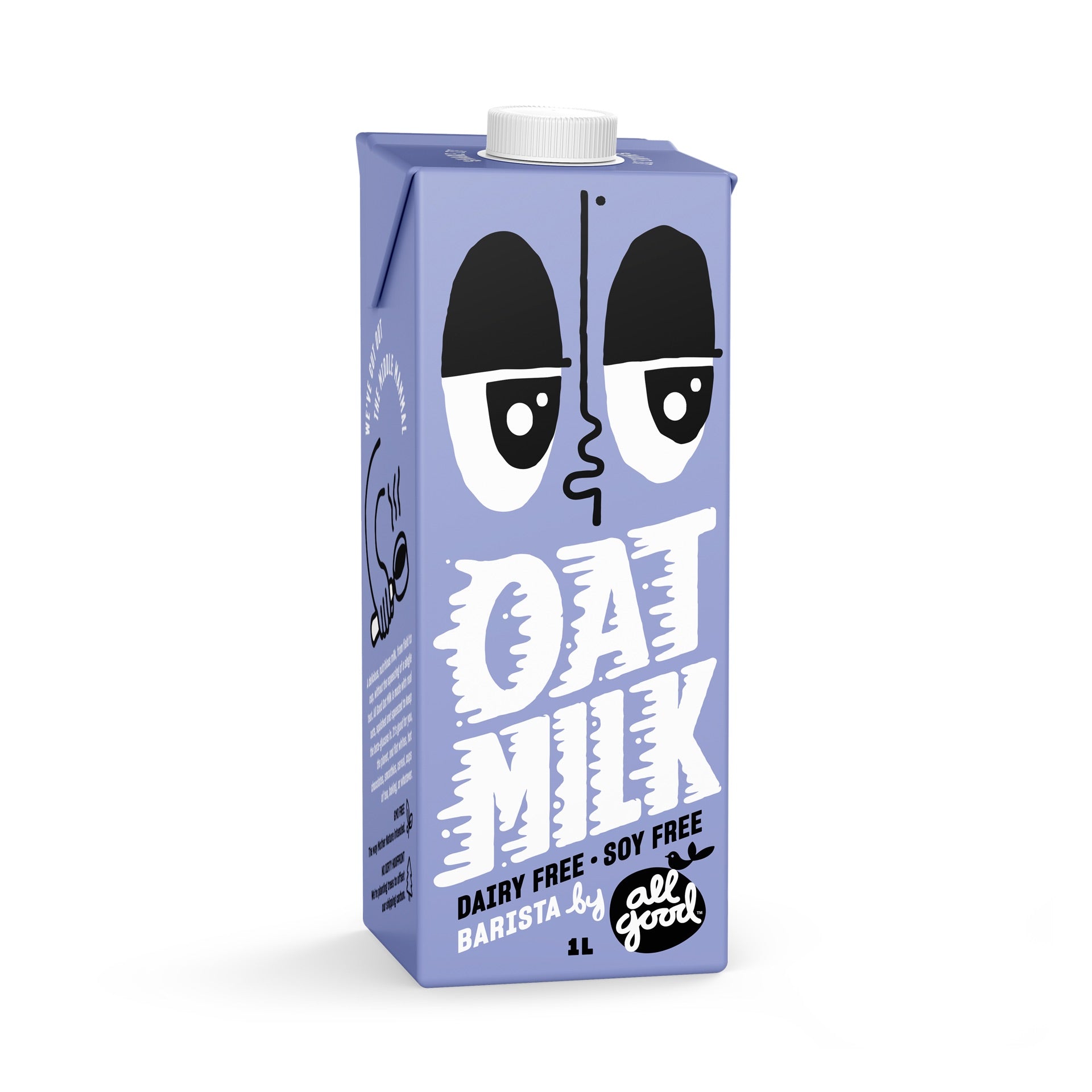 One litre carton of barista grade oat milk 