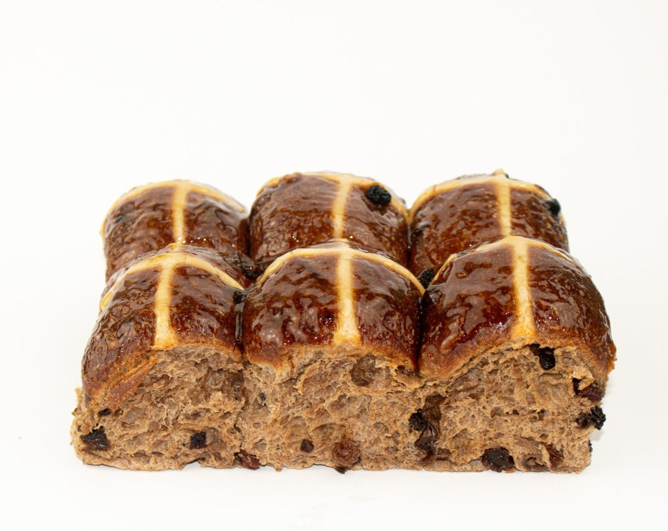 Hot cross buns — 6 pack